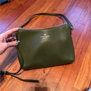 Kate Spade Olive Green Shoulder Bag